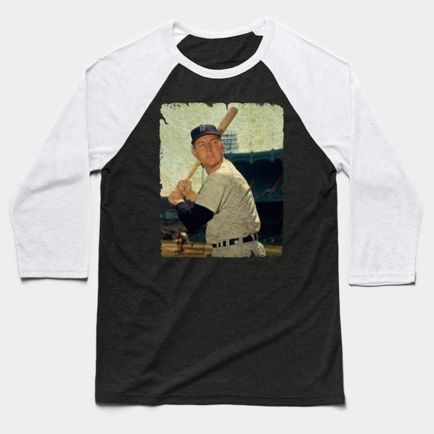 Al Kaline in Detroit Tigers, 1973 Baseball T-Shirt by PESTA PORA